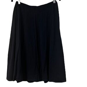 Junee Woman's Navy XL circle skirt casual fun flair party work classic